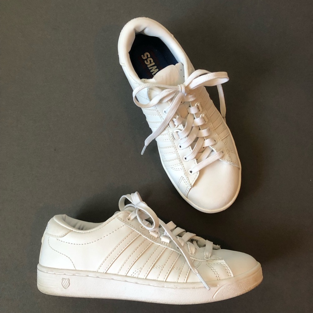 K-Swiss White Sneakers for Women